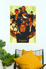 Kingsman: The Golden Circle Poster – Stylish Spy Action Movie Wall Art (Hollywood Poster)