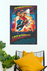 Last Action Hero Movie Poster – Arnold Schwarzenegger Action Wall Art (Hollywood Poster)