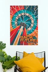 Back to the Future Lightning Time Travel Movie Poster (Hollywood Poster)