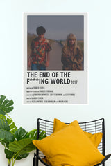 The End of the F*ing World (2017) Movie Poster | Minimal TV Series Wall Art** (Hollywood Poster)