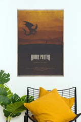 Harry Potter and the Goblet of Fire Dragon Poster – Cinematic Fantasy Wall Art (Hollywood Poster)