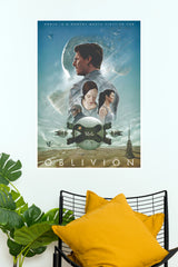 Oblivion Movie Printed Cushion Cover – Premium Digital Print Cushion (Hollywood Poster)
