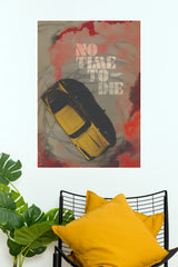 Premium Yellow Cushion Cover – Mustard Yellow Decorative Cushion (Hollywood Poster)
