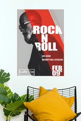 Rock N Roll Live Concert Avant-Garde Graphic Paper Wall Poster (Hollywood Poster)