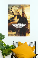 Top Gun: Maverick (2022) Tom Cruise Fighter Jet Paper Wall Poster (Hollywood Poster)