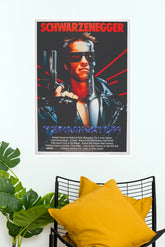 The Terminator (1984) Arnold Schwarzenegger Movie Paper Poster (Hollywood Poster)