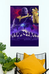 Marvel Avengers Infinity War Thanos Paper Poster (Hollywood Poster)