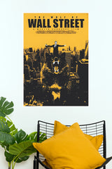 The Wolf of Wall Street Vintage Minimalist Paper Poster (Hollywood Poster) (Copy)