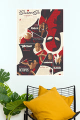 The Sinister Six Spider-Man Comic Art Paper Poster (Hollywood Poster)