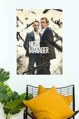 The Night Manager Tom Hiddleston Hugh Laurie TV Series Paper Poster (Hollywood Poster)