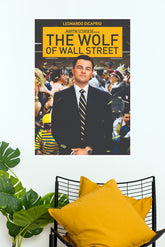 The Wolf of Wall Street Leonardo DiCaprio Jordan Belfort Paper Poster (Hollywood Poster)