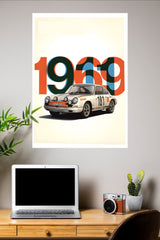 1969 Porsche 911 R Poster | Cars Posters