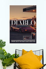 1997 Lamborghini Diablo Poster | Cars Posters