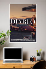 1997 Lamborghini Diablo Poster | Cars Posters