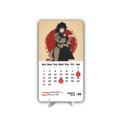 Nightfall Ninja Premium Table Desk Calendar – 2026