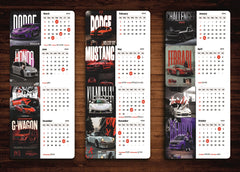 Super fast Car Premium Table Desk Calendar – 2026