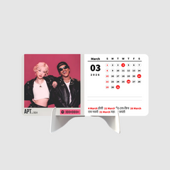 POP Singers Premium Table Desk Calendar