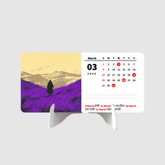 Standing Premium Table Desk Calendar