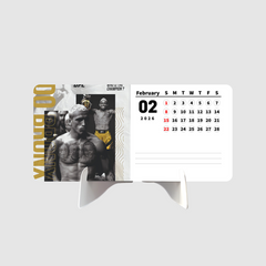 UFC Ultimate Fighting Championship Premium Table Desk Calendar