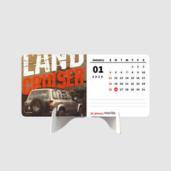 fast CAR Premium Table Desk Calendar