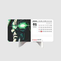ANIME MAN Premium Table Desk Calendar