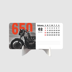 Royal Enfield Interceptor 650 Premium Table Desk Calendar