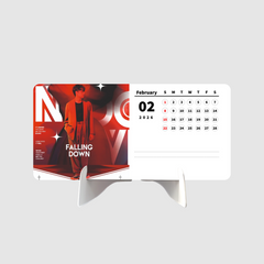 WORLD Singers Premium Table Desk Calendar