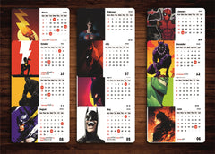 SUPER HERO Premium Table Desk Calendar – 2026