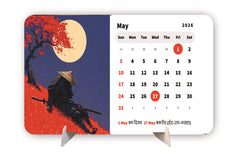 Last Samurai Legend Premium Table Desk Calendar – 2026