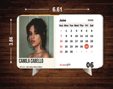 GLOBAL POP SINGERS Premium Table Desk Calendar – 2026