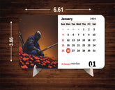 Last Standing Premium Table Desk Calendar – 2026