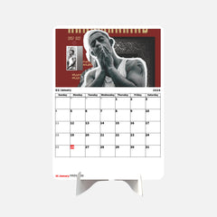 INDIAN POP Singers Premium Table Desk Calendar
