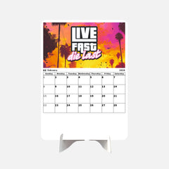 Grand Theft Auto Premium Table Desk Calendar