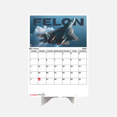 FOOTALL KING Premium Table Desk Calendar