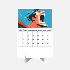 ANIME HEROS Premium Table Desk Calendar
