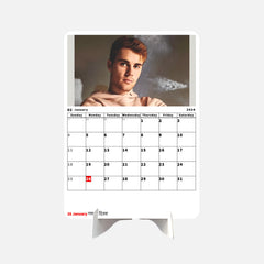 International POP Singers Premium Table Desk Calendar