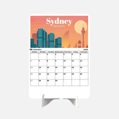 Sky High City Premium Table Desk Calendar