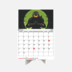 HUNTING GAME Premium Table Desk Calendar