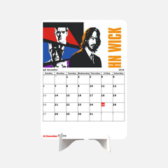 John Wick Premium Table Desk Calendar