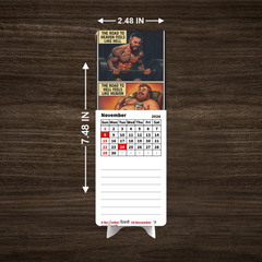 Bodybuilding Premium Table Desk Calendar
