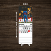 Cricket MAN Premium Table Desk Calendar