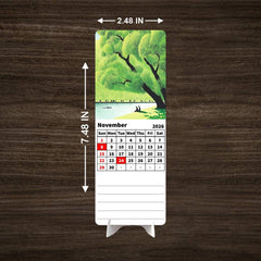 GO NATURE Premium Table Desk Calendar