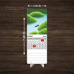 GREEN Valley Premium Table Desk Calendar