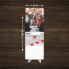 Grand Theft Auto Premium Table Desk Calendar