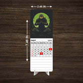 HUNTING GAME Premium Table Desk Calendar