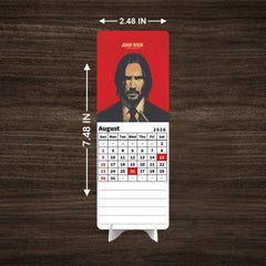 John Wick Premium Table Desk Calendar