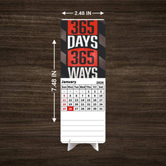 Motivational Quotes Premium Table Desk Calendar