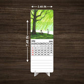 Nature View Premium Table Desk Calendar