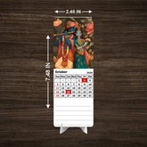 Radha Krishna Premium Table Desk Calendar