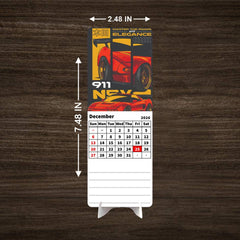 SUPER Car Collection Premium Table Desk Calendar